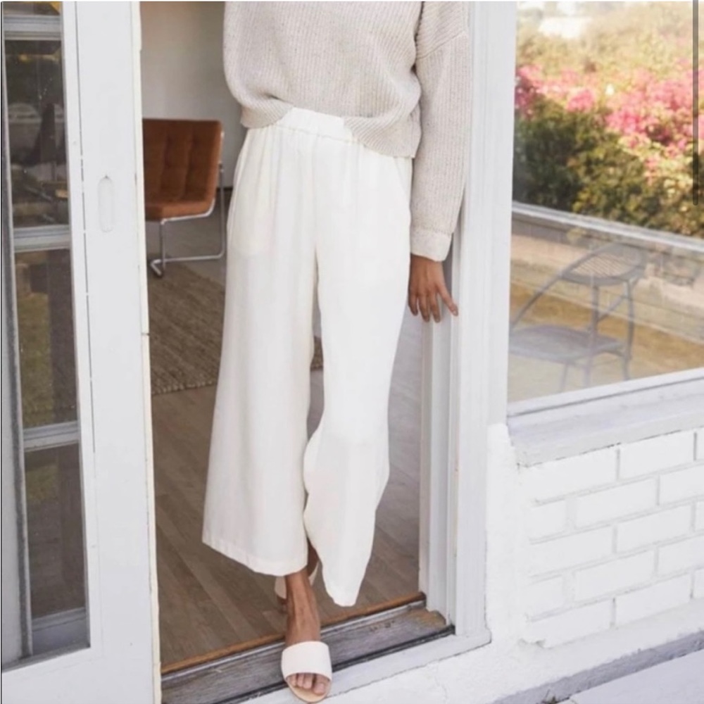 NWOT Vetta The Wide Leg Crop Pant